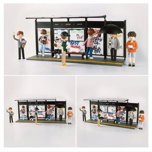 Bts Art Toy Bus Stop